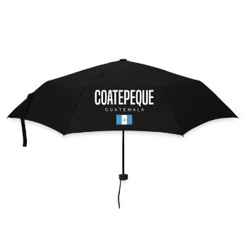 Coatepeque Guatemala Guatemalteken - Regenschirm (klein) - Schwarz - Vorne