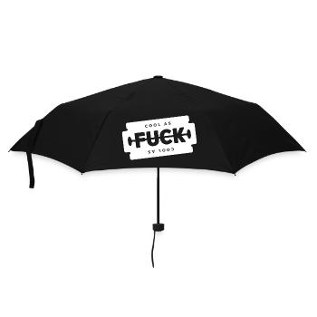 Cool As F Shaving Blade - Umbrella (small) - black - Front