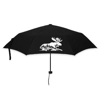 Élan - Parapluie standard - noir - Devant