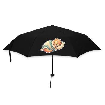 Sleeping Dinosaur - Umbrella (small) - black - Front
