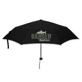 Barben Flüsterer - Regenschirm (klein) - Schwarz - Vorne