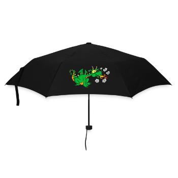 Green dragon - Umbrella (small) - black - Front