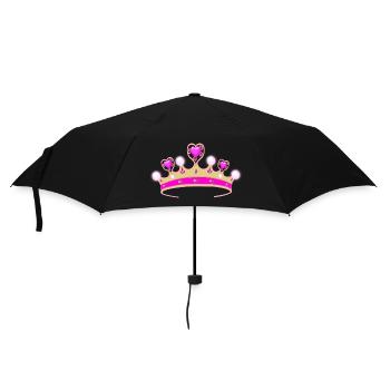 You are the princess! - Umbrella (small) - black - Front