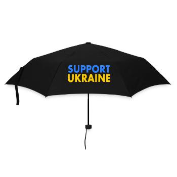 Support ukraine - Umbrella (small) - black - Front