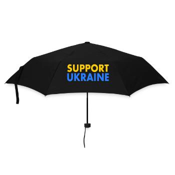 Support ukraine - Umbrella (small) - black - Front