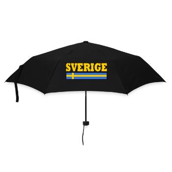Sverige - Parapluie standard - noir - Devant