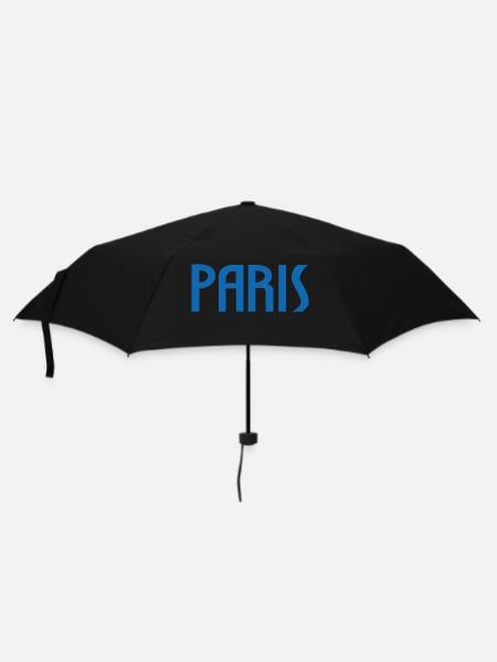 Paris - Regenschirm (klein) - Schwarz