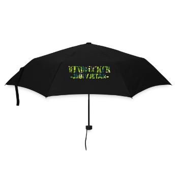 Bosnisch fraza Wind fucker LZN Izet Rukfas Combe - Regenschirm (klein) - Schwarz - Vorne