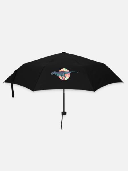 Tyrannosaurus rex, un puissant prédateur. - Parapluie standard - noir