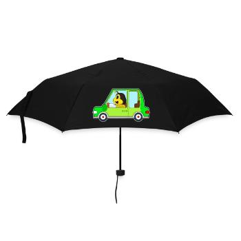 Bee Car - Umbrella (small) - black - Front