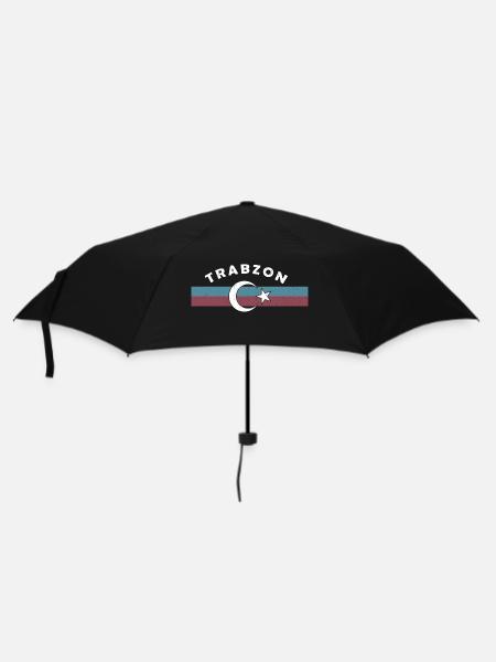 Türken Türkei Trabzon Memleket Göktürkisch - Regenschirm (klein) - Schwarz