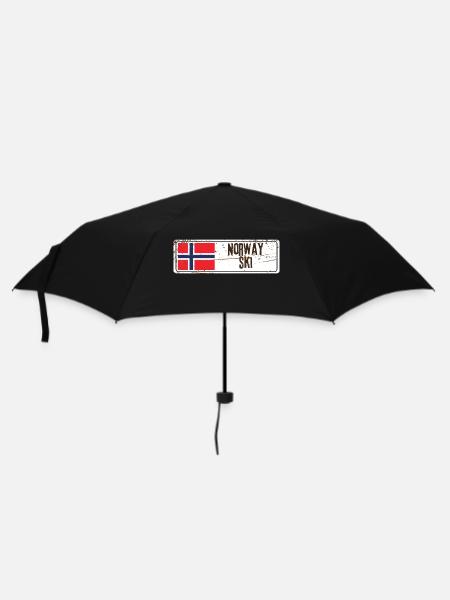 Ski Norway - Umbrella (small) - black