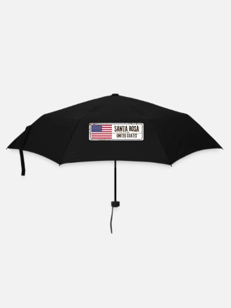 Santa Rosa Flag - Umbrella (small) - black