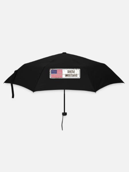Seattle United States - Umbrella (small) - black