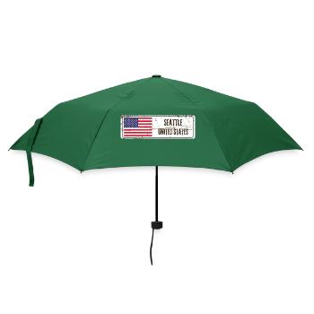Seattle United States - Umbrella (small) - bottlegreen - Front