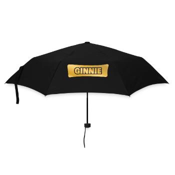 Prénom Ginnie - Parapluie standard - noir - Devant