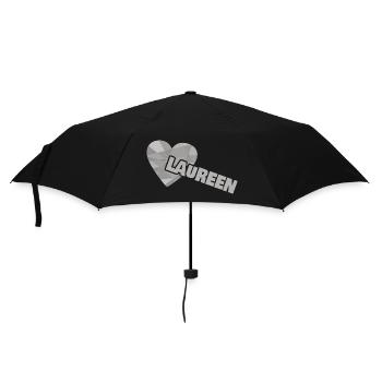 Dear Laureen - Umbrella (small) - black - Front