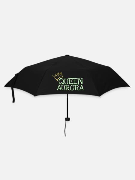 Geschenk für Aurora - Regenschirm (klein) - Schwarz
