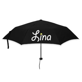 Lina - Parapluie standard - noir - Devant