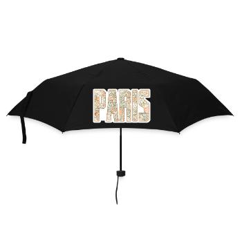 Carte de la ville de Paris - Parapluie standard - noir - Devant