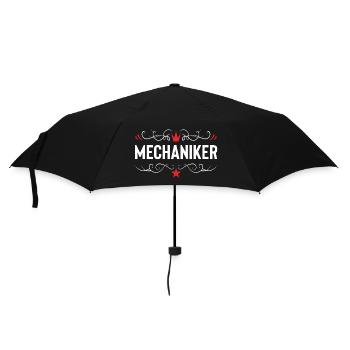 MMA Fighter Mixed Martial Arts - Regenschirm (klein) - Schwarz - Vorne