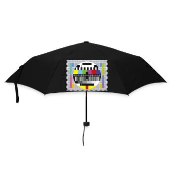 Test-Bild - Regenschirm (klein) - Schwarz - Vorne