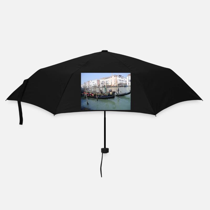 Venedig - Regenschirm (klein) - Schwarz