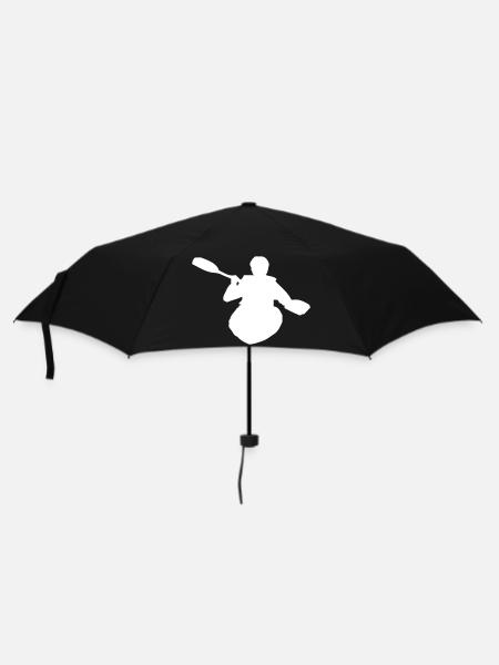 Kajak - Regenschirm (klein) - Schwarz