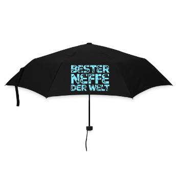 Neffe - Regenschirm (klein) - Schwarz - Vorne