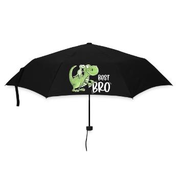 Frères et sœurs Dinosaures I Meilleur frère - Parapluie standard - noir - Devant
