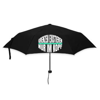 powerlifting power couple power lifting animal - Regenschirm (klein) - Schwarz - Vorne
