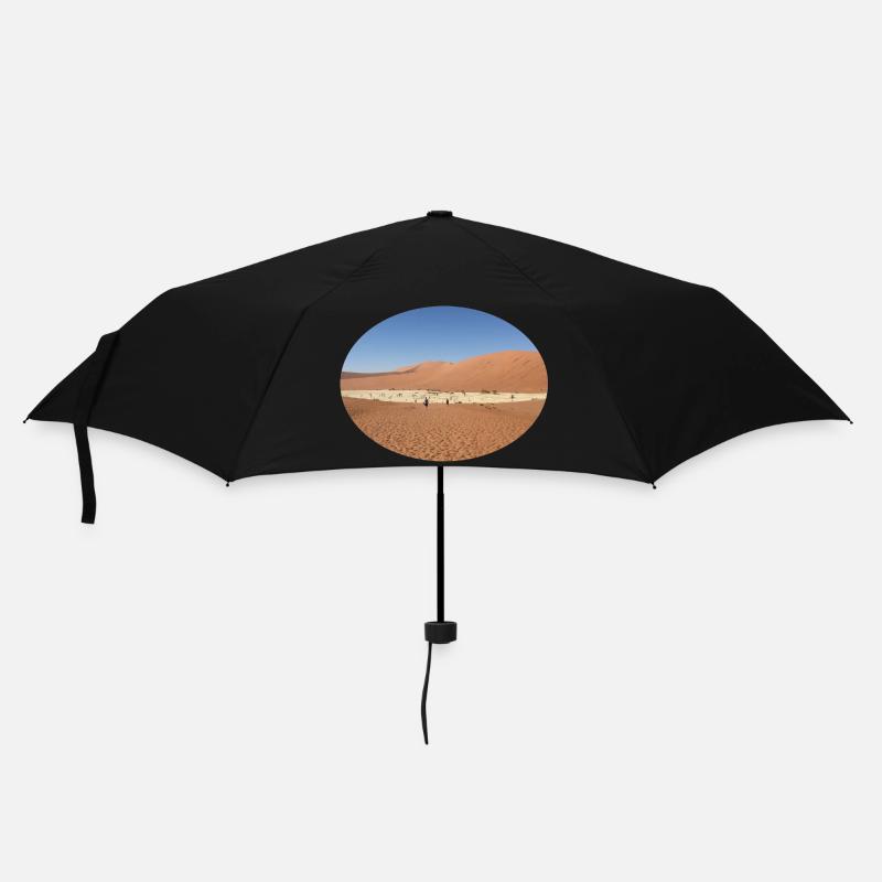 Wüsten Landschaft - Regenschirm (klein) - Schwarz