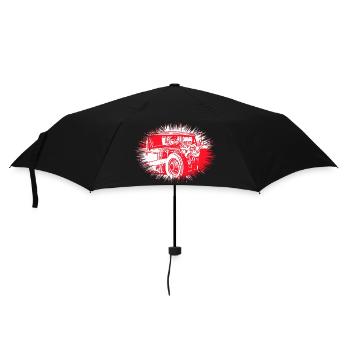 Voiture - Parapluie standard - noir - Devant