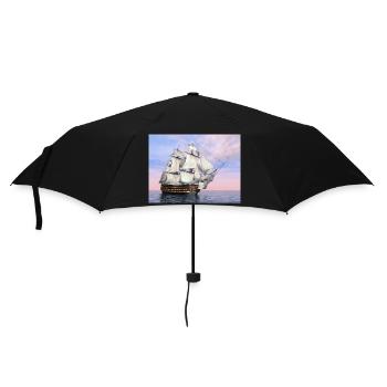 Voilier historique HMS Victory - Parapluie standard - noir - Devant
