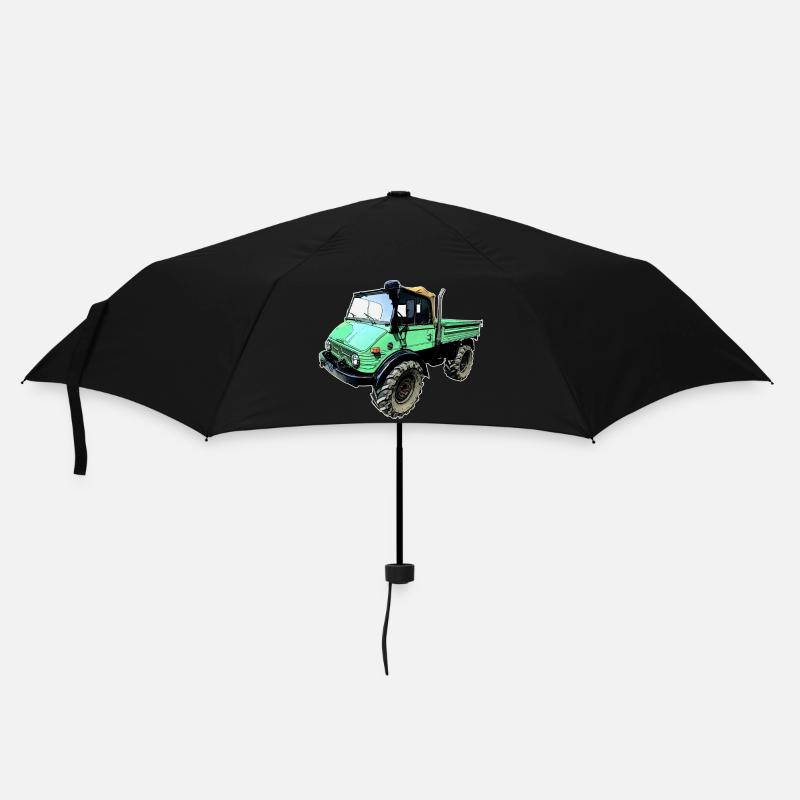 unimog 406 - Regenschirm (klein) - Schwarz