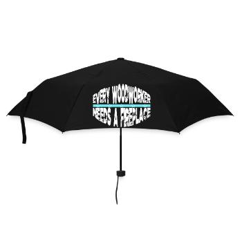 funshirt charpentier chemises pour bébés et tout-petits - Parapluie standard - noir - Devant