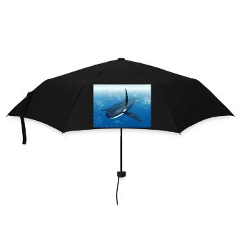 Épaulard, orque, épaulard - Parapluie standard - noir - Devant