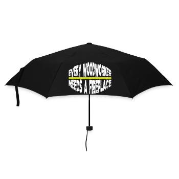 lets play carpenter tshirts love apprentice - Umbrella (small) - black - Front