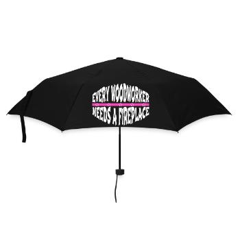 meilleures chemises de charpentier pour bébés et tout-petits hearbeat - Parapluie standard - noir - Devant