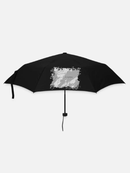 Le Grand Ballon Alsace Vosges - Parapluie standard - noir