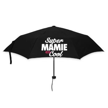 Super mamie Cool / humour grandmère - Parapluie standard - noir - Devant