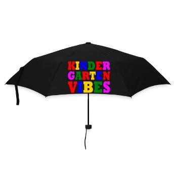 kindergarten vibes - Parapluie standard - noir - Devant