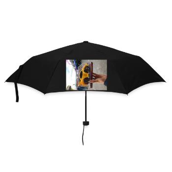 Voiture - Parapluie standard - noir - Devant