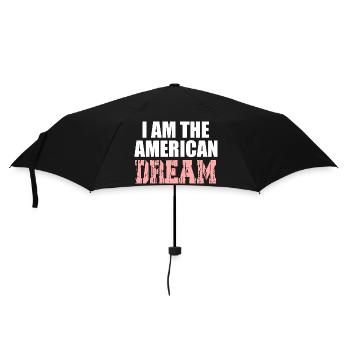 I am the American dream - Umbrella (small) - black - Front