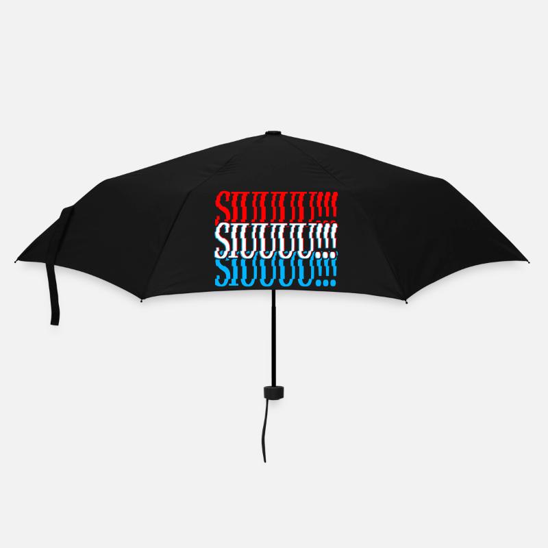 SIUUU perturbé!!! - Parapluie standard - noir