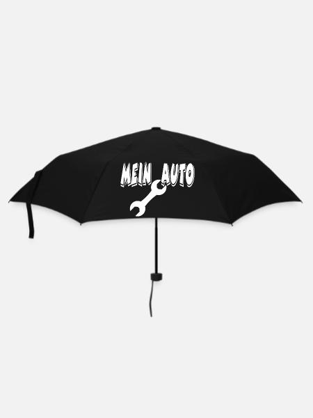 Auto - Regenschirm (klein) - Schwarz