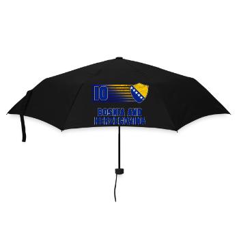 Équipe de Bosnie-Herzégovine de football - Parapluie standard - noir - Devant