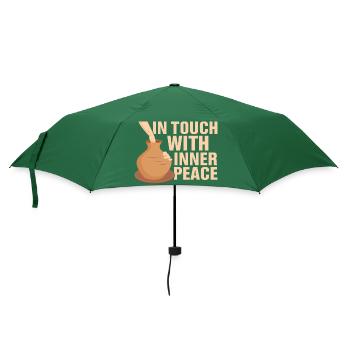 En contact avec la poterie de paix intérieure - Parapluie standard - vert bouteille - Devant