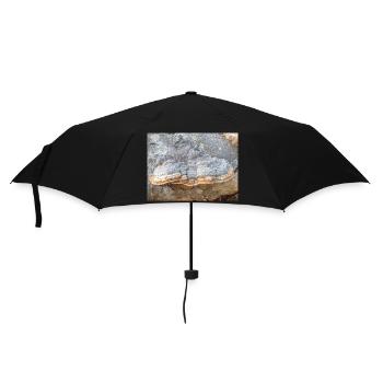 Chirurgenpilz auch Zunderpilz Zunderschwamm - Regenschirm (klein) - Schwarz - Vorne