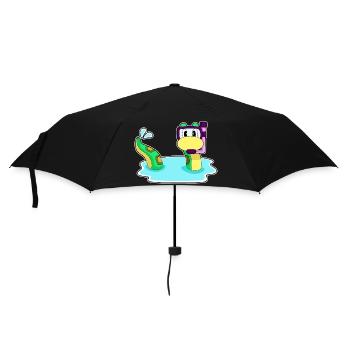 Plongée en snorkel pour plongeurs de serpents - Parapluie standard - noir - Devant